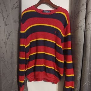 Polo Ralph Lauren striped sweater large